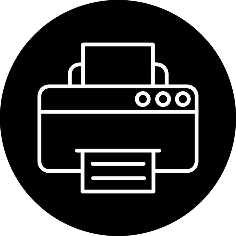 Printer Vecto Icon vector