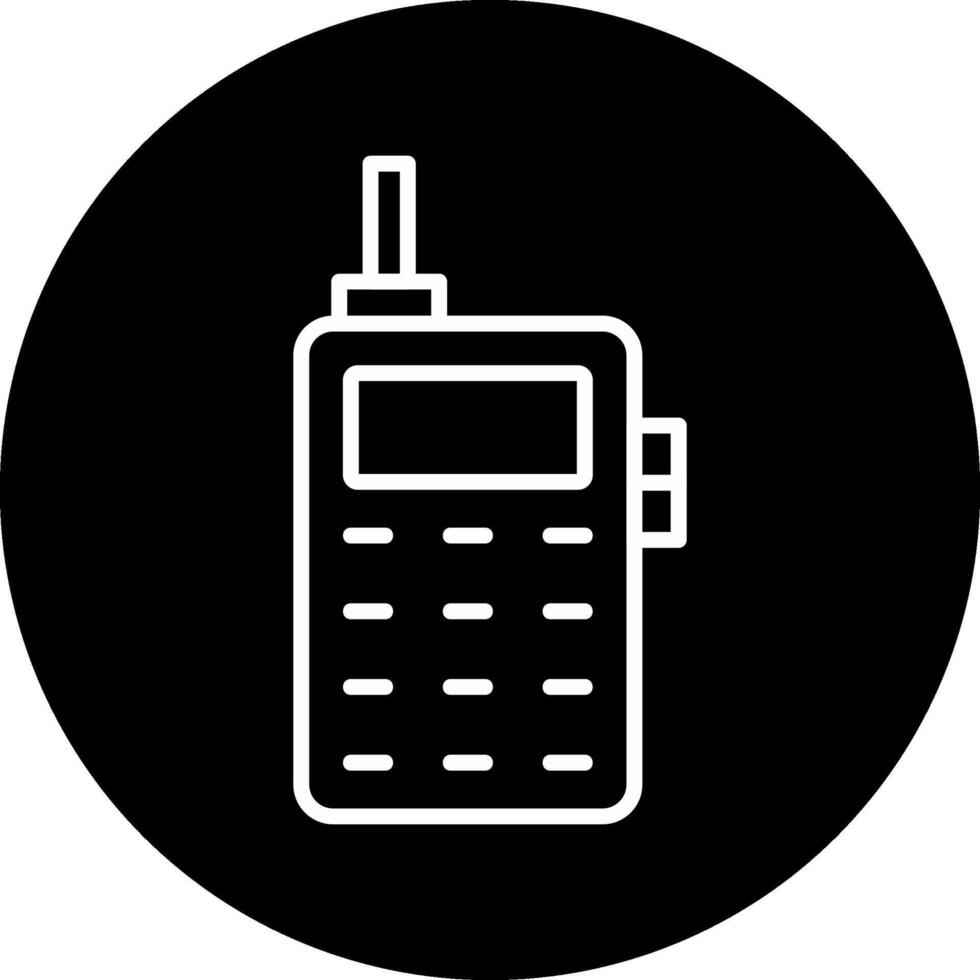 Old Phone Vecto Icon vector