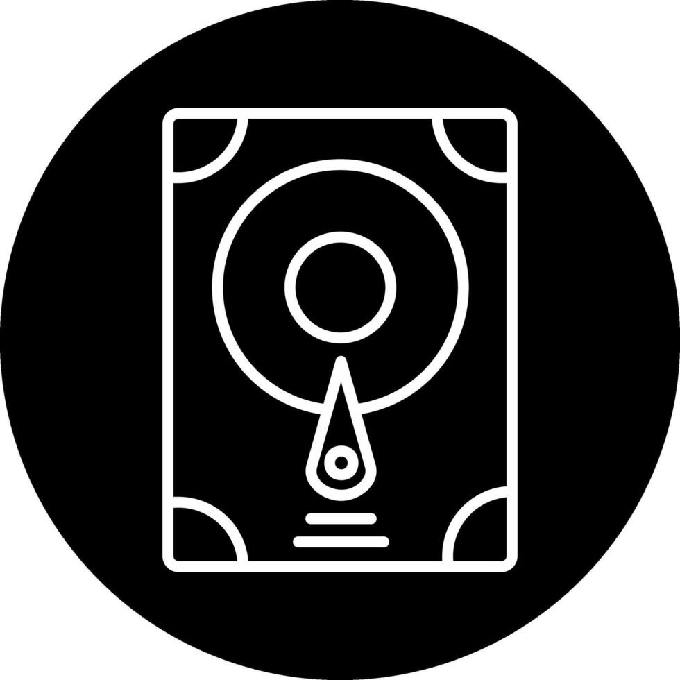 Hard Disk Vecto Icon vector