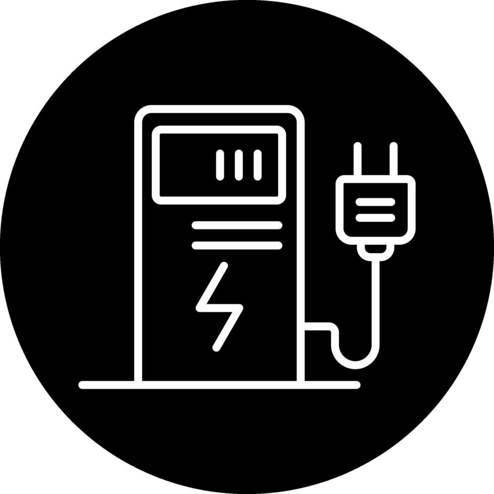 eléctrico cargar vecto icono vector