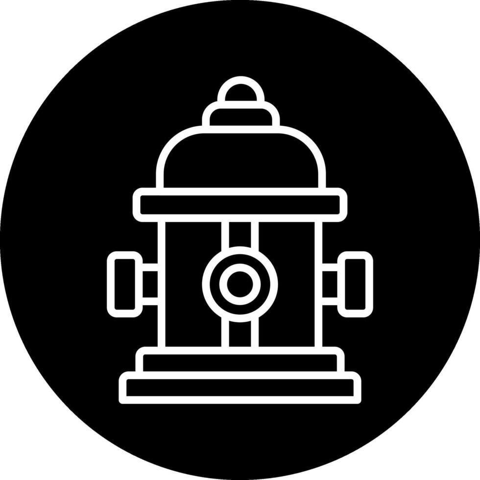 Fire Hydrant Vecto Icon vector