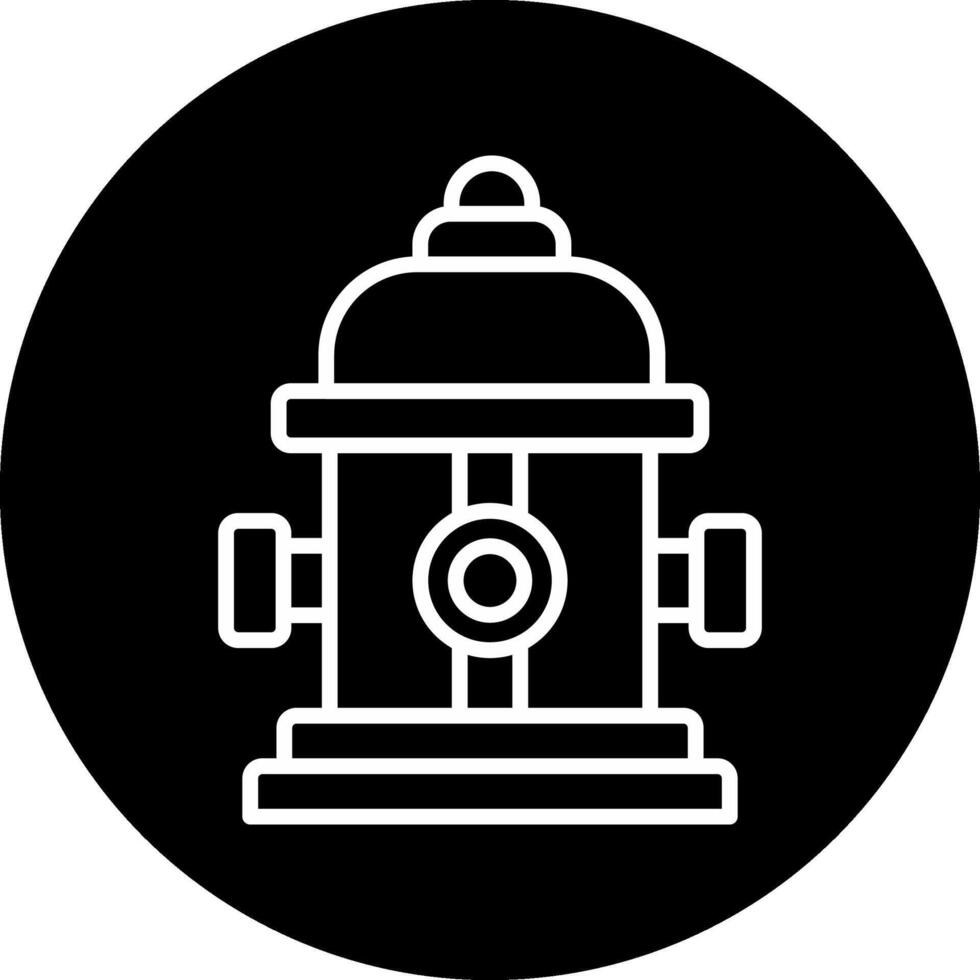 Fire Hydrant Vecto Icon vector