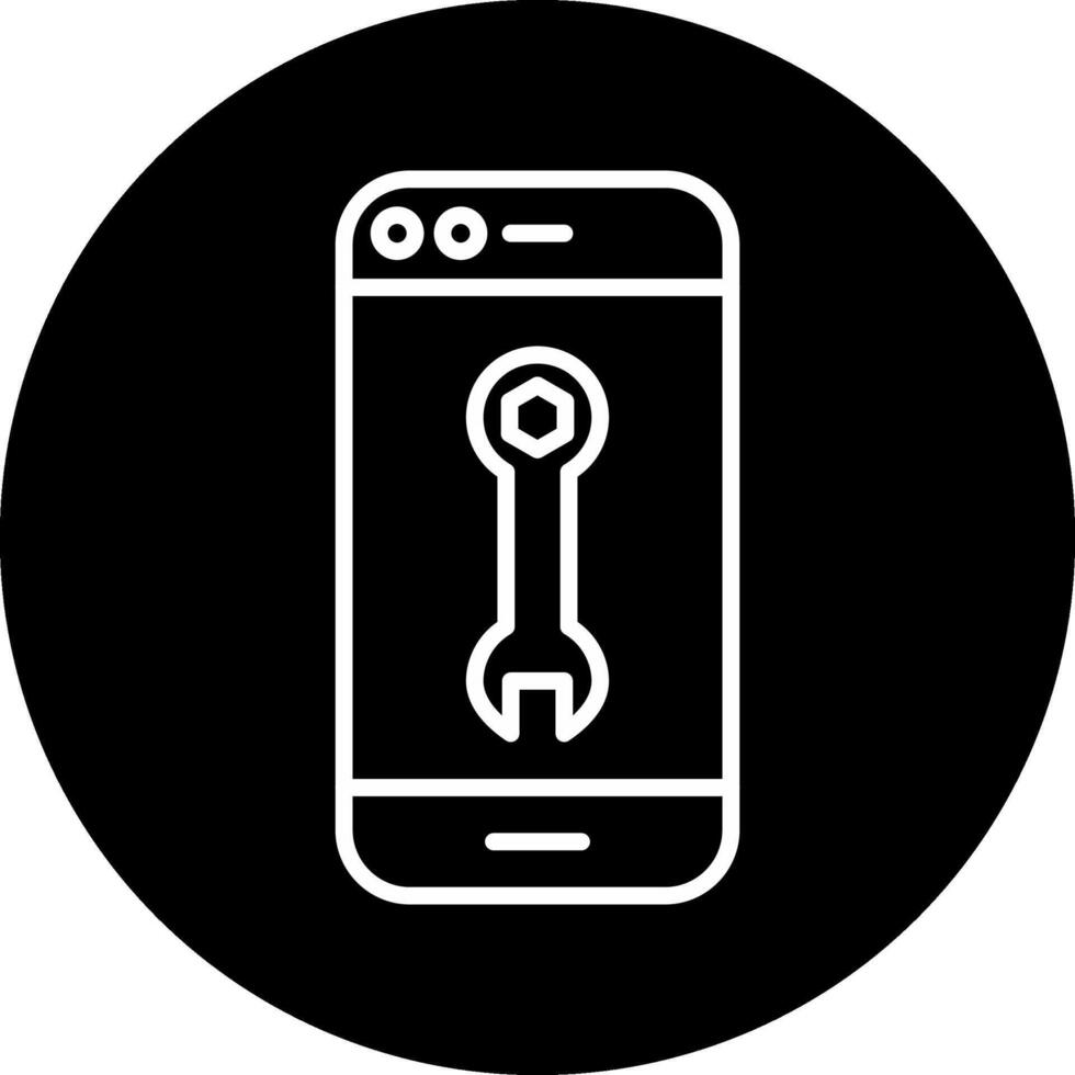 Smartphone Repair Vecto Icon vector