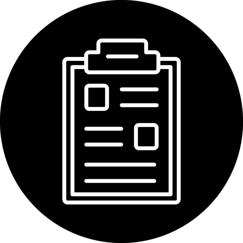 Clipboard Vecto Icon vector