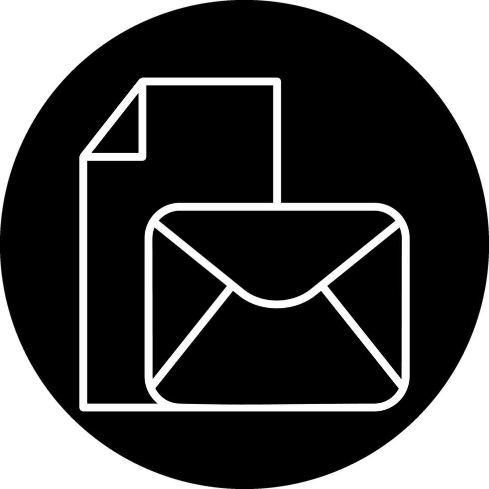 correo vecto icono vector