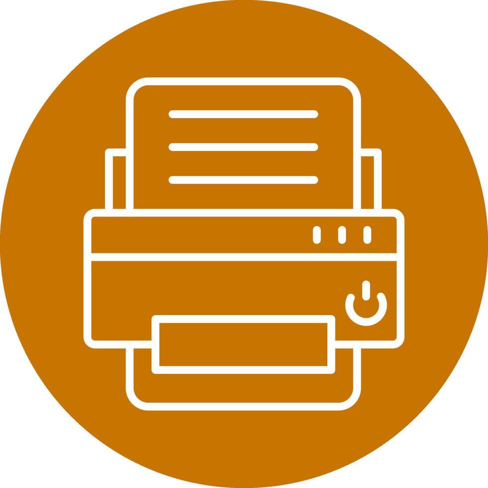 Printer Vecto Icon vector