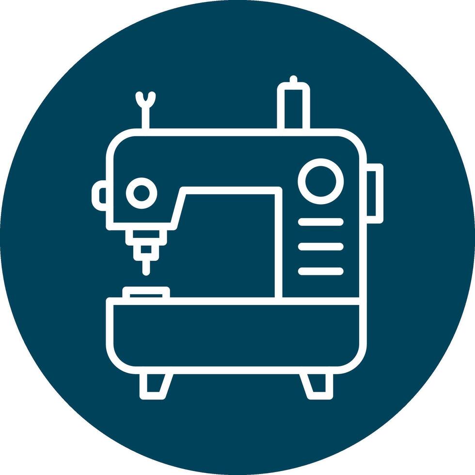 Sewing Machine Vecto Icon vector