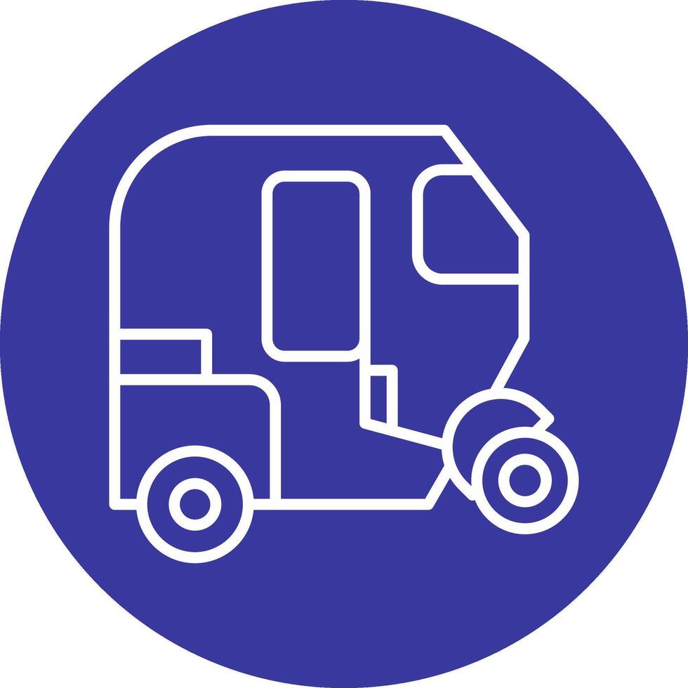 Tuk Tuk Vecto Icon vector