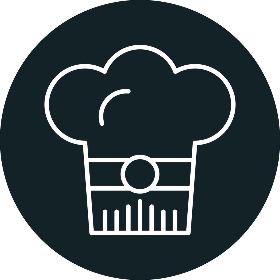 Chef Hat Vecto Icon vector