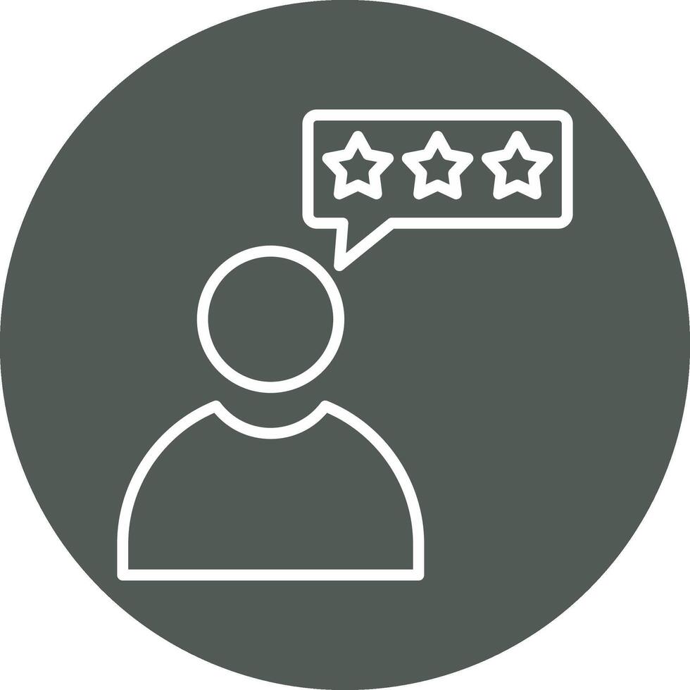 Customer Review Vecto Icon vector