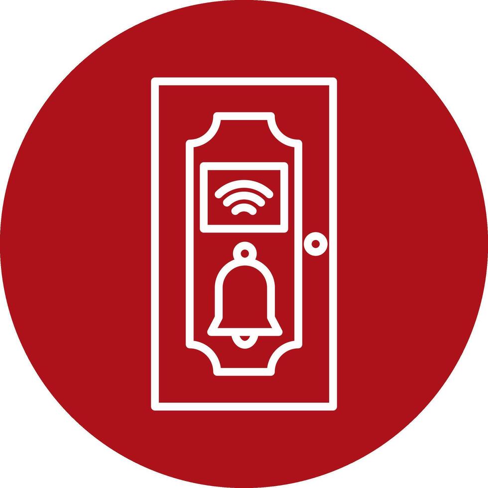 Door Bell Vecto Icon vector