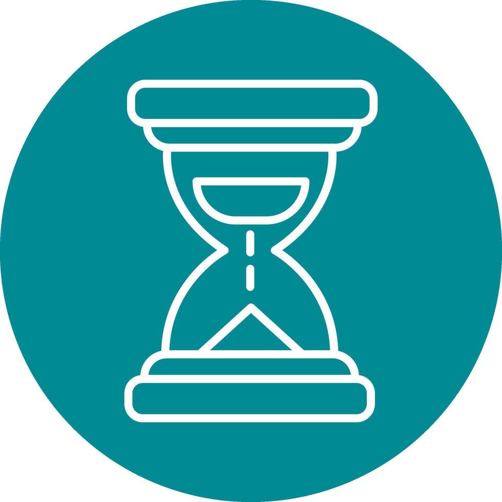 Sand Clock Vecto Icon vector