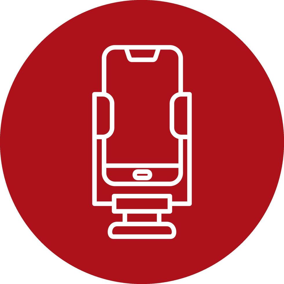 Smartphone Stand Vecto Icon vector