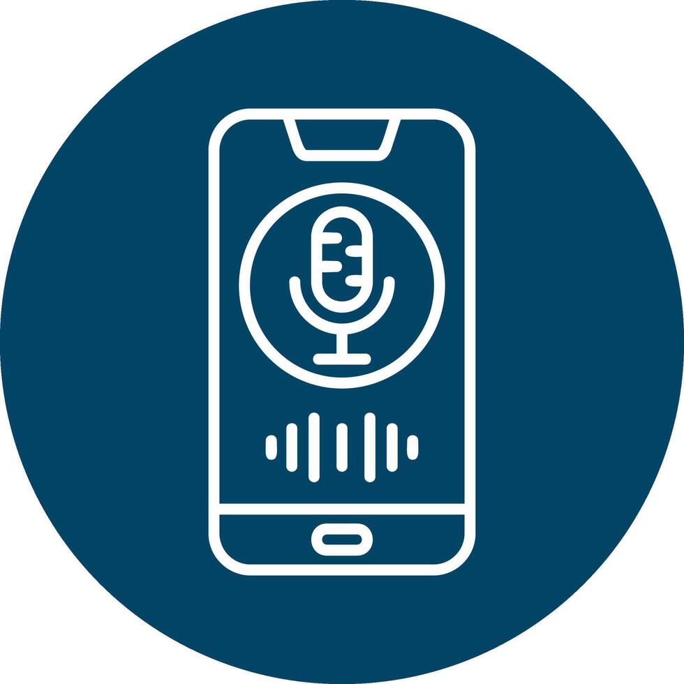 Voice Assistant Vecto Icon vector