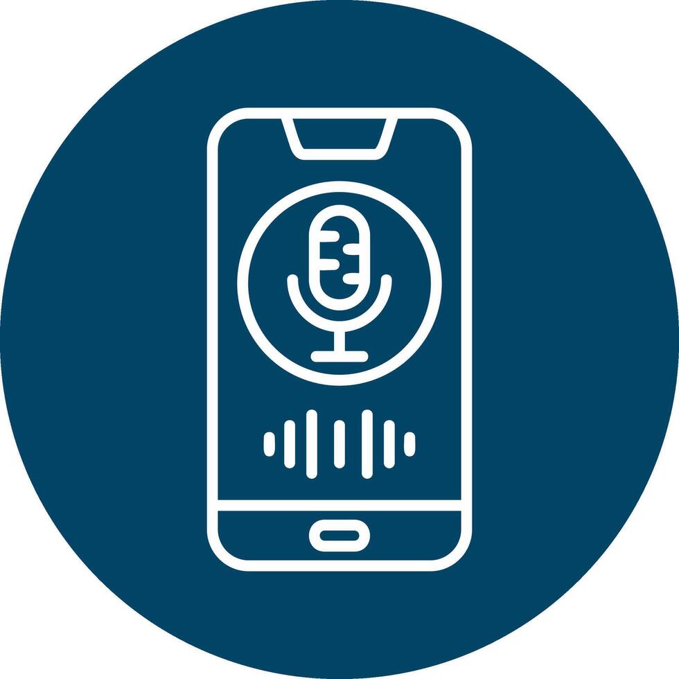 Voice Assistant Vecto Icon vector