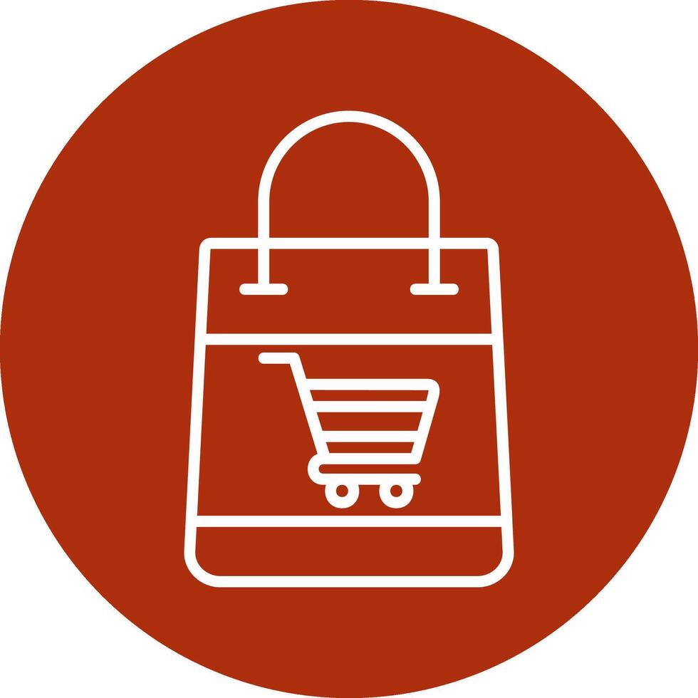 Delivery Bag Vecto Icon vector