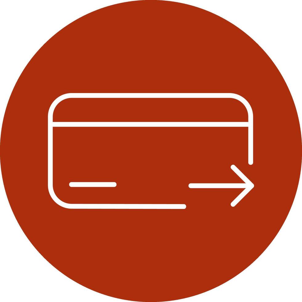 Credit Card Vecto Icon vector
