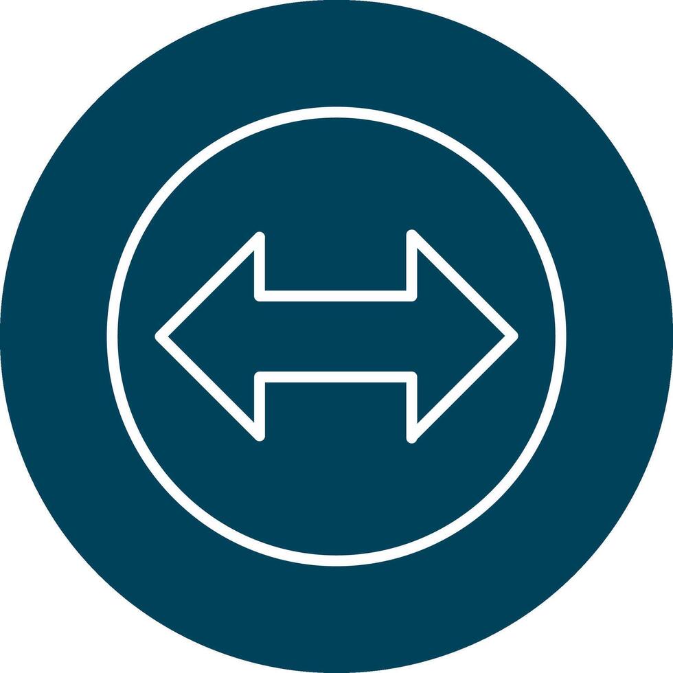 Two Arrows Vecto Icon vector
