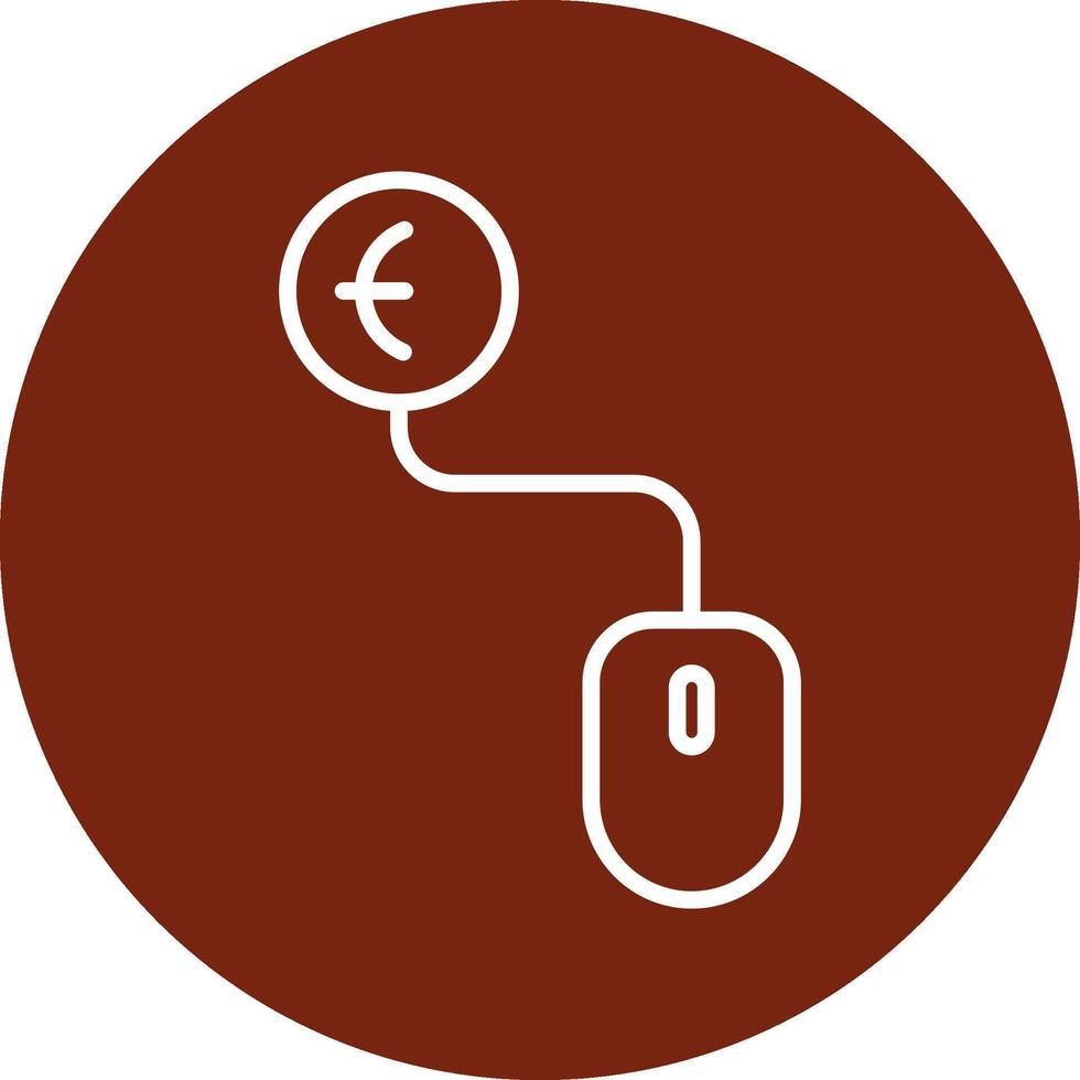 Pay Per Click Vecto Icon vector