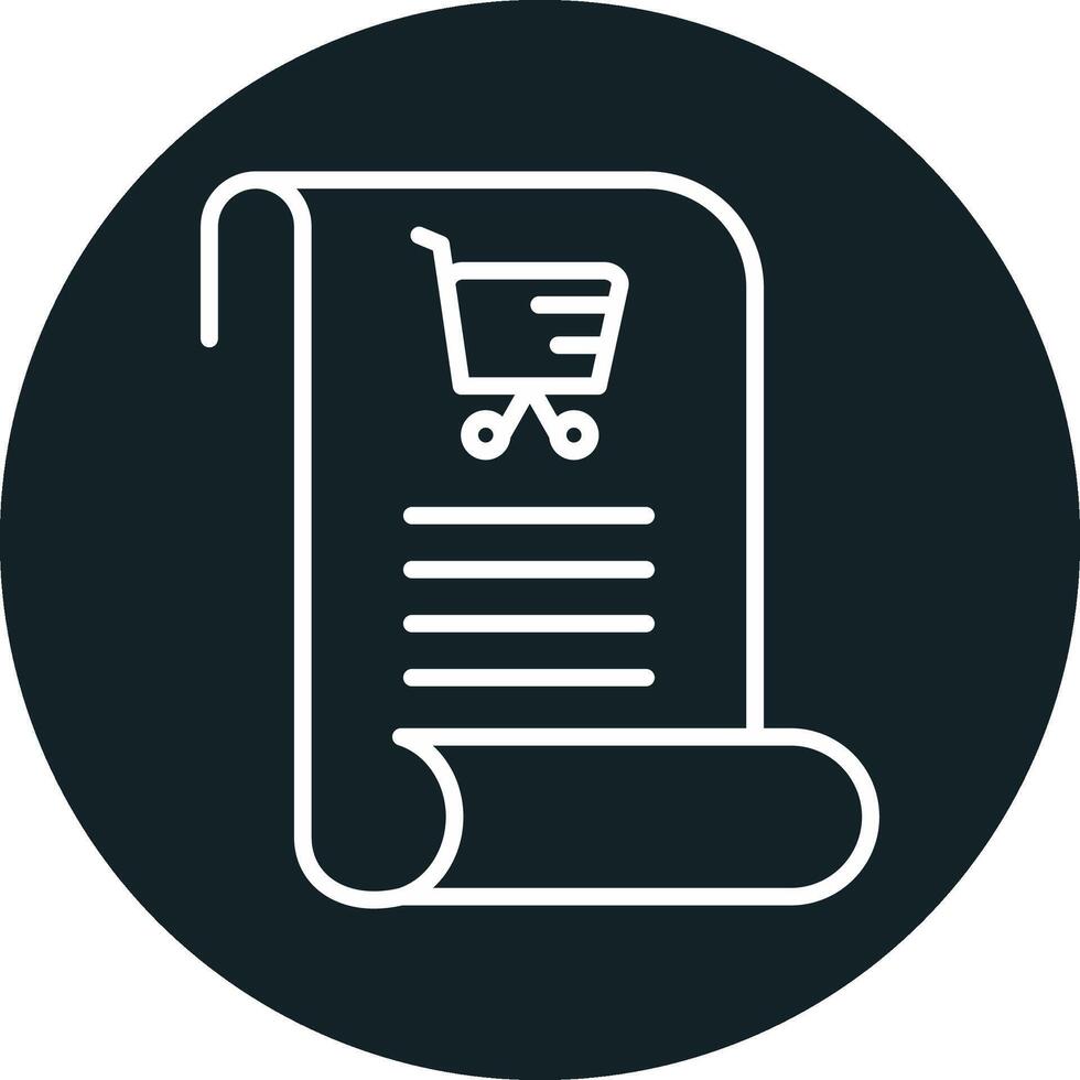 Shopping List Vecto Icon vector