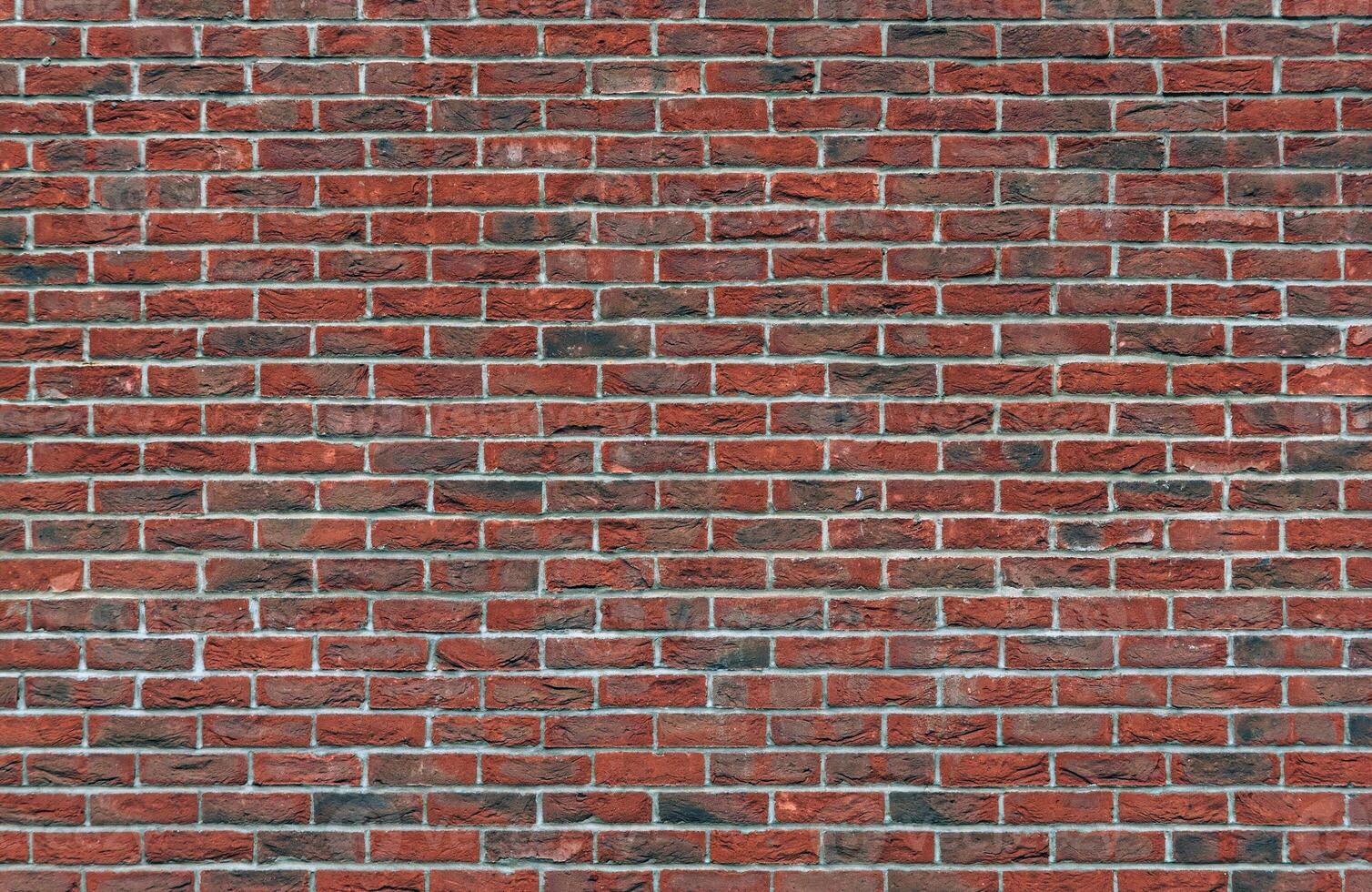 Brick wall pattern background, brick house walls texture photo