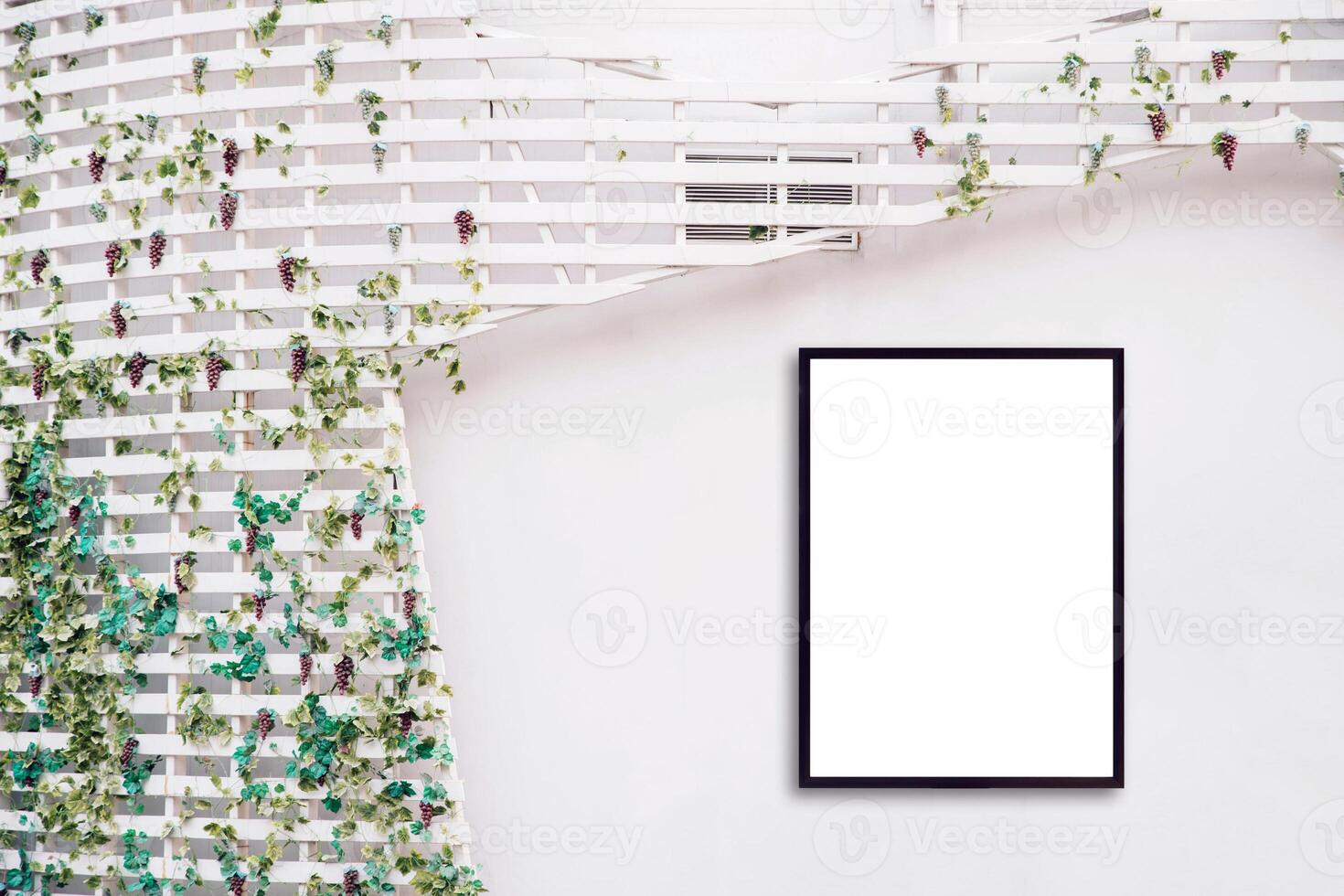 Mockup template for banners and other design purposes, empty blank template photo