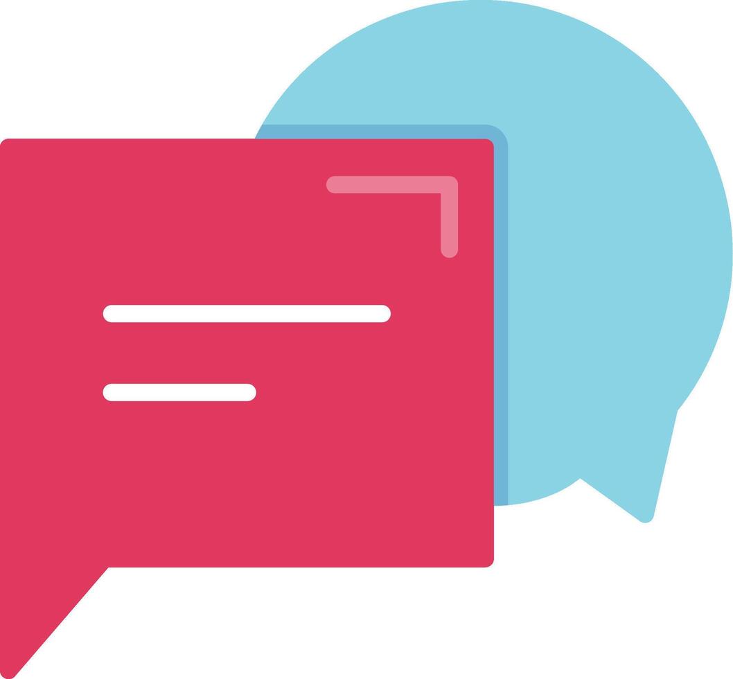Speech Bubbles Vector Icon