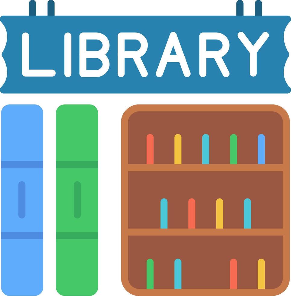 Library Vector Icon