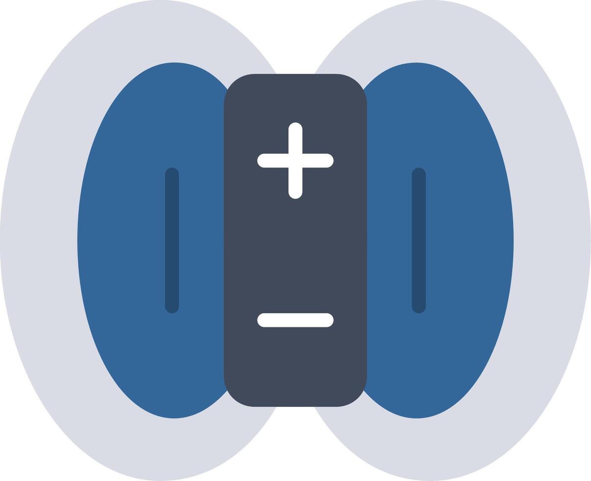 Magnetic Field Vector Icon