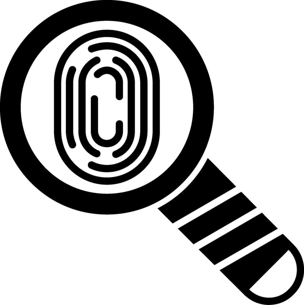 Fingerprint Vector Icon