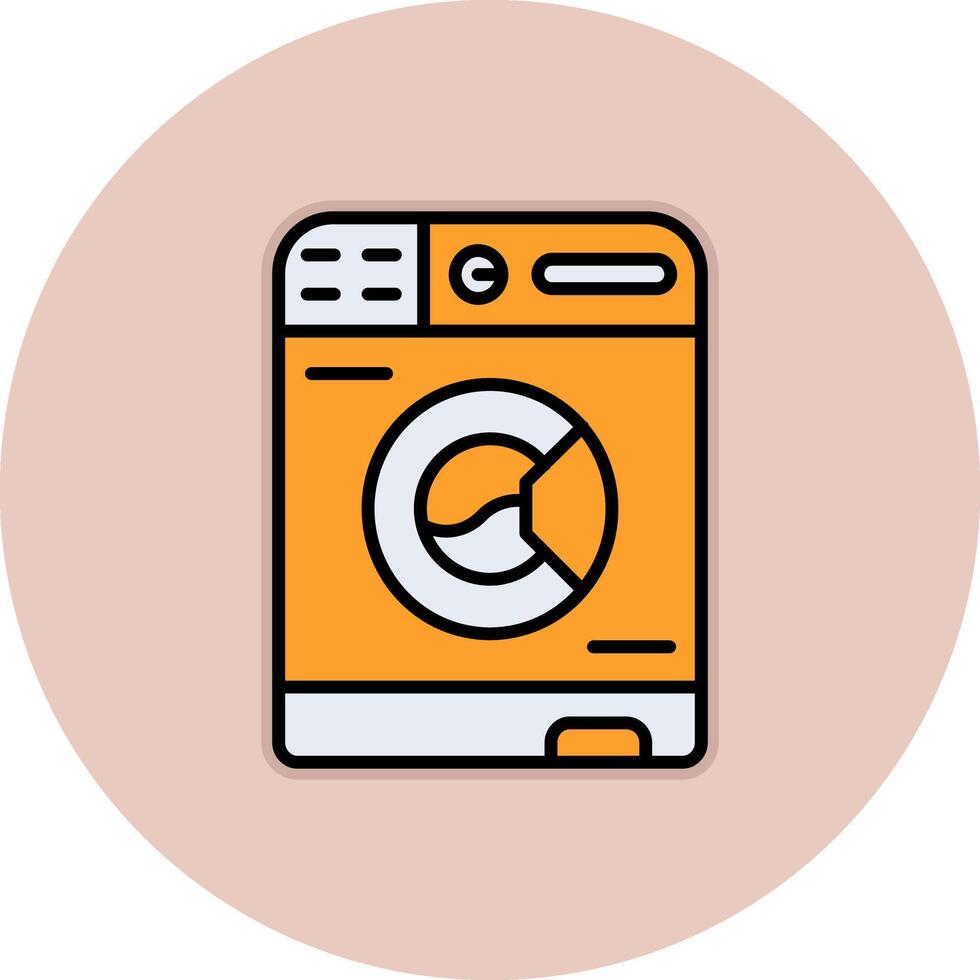 Washing Machine Vector Icon