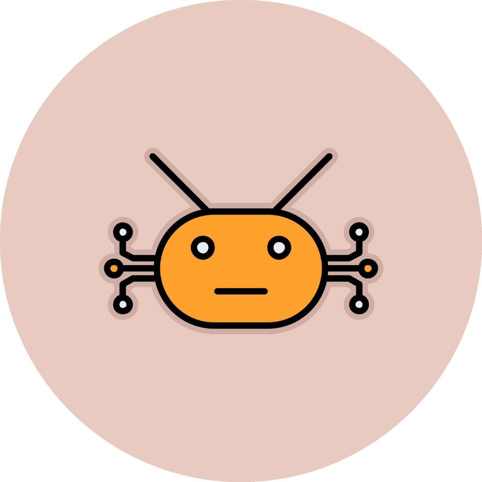 Cyborg Vector Icon