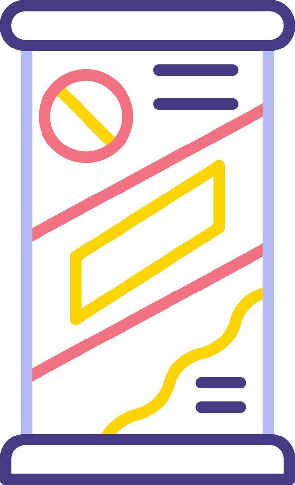 Roll Up Vector Icon