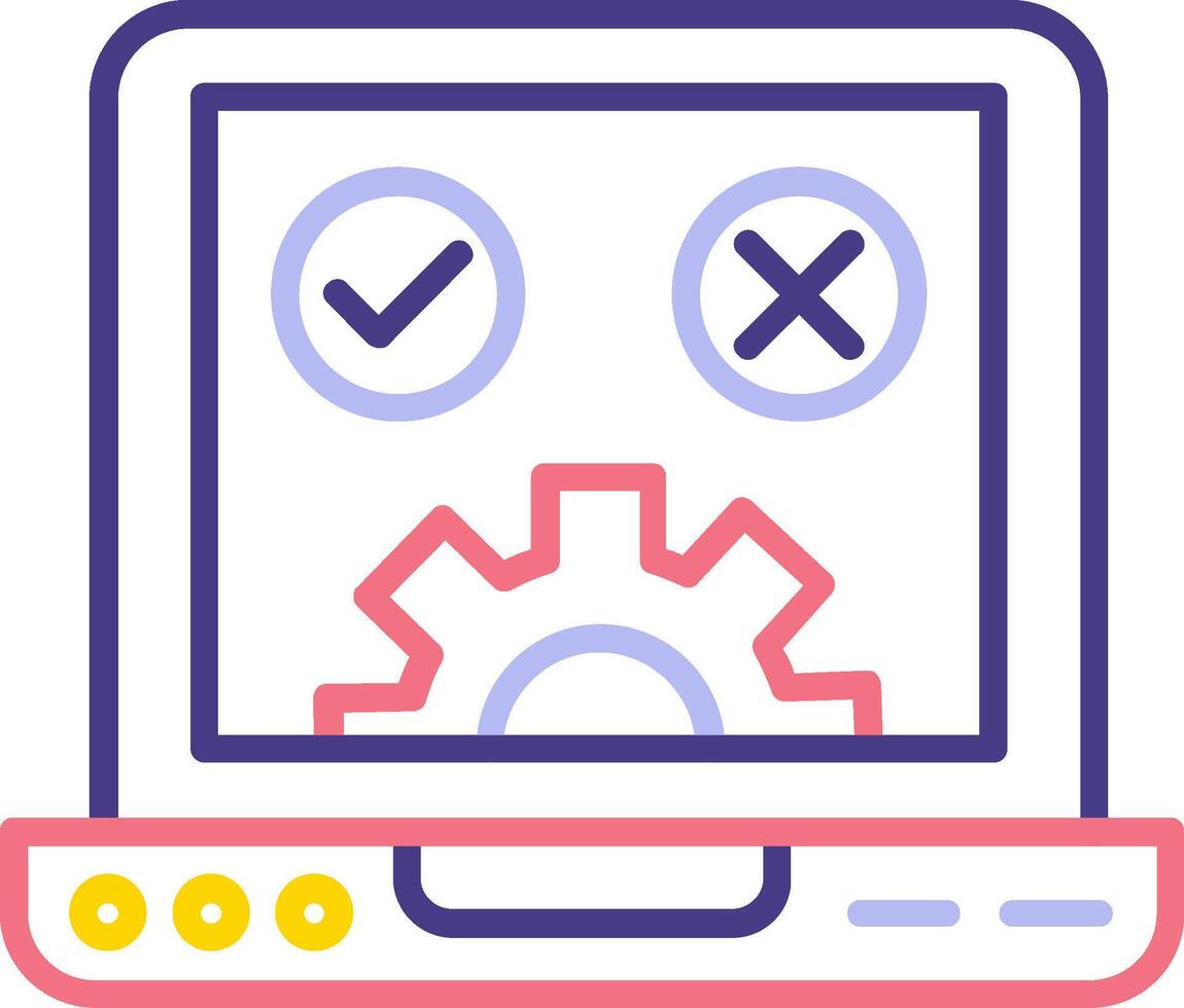 Tested Vector Icon
