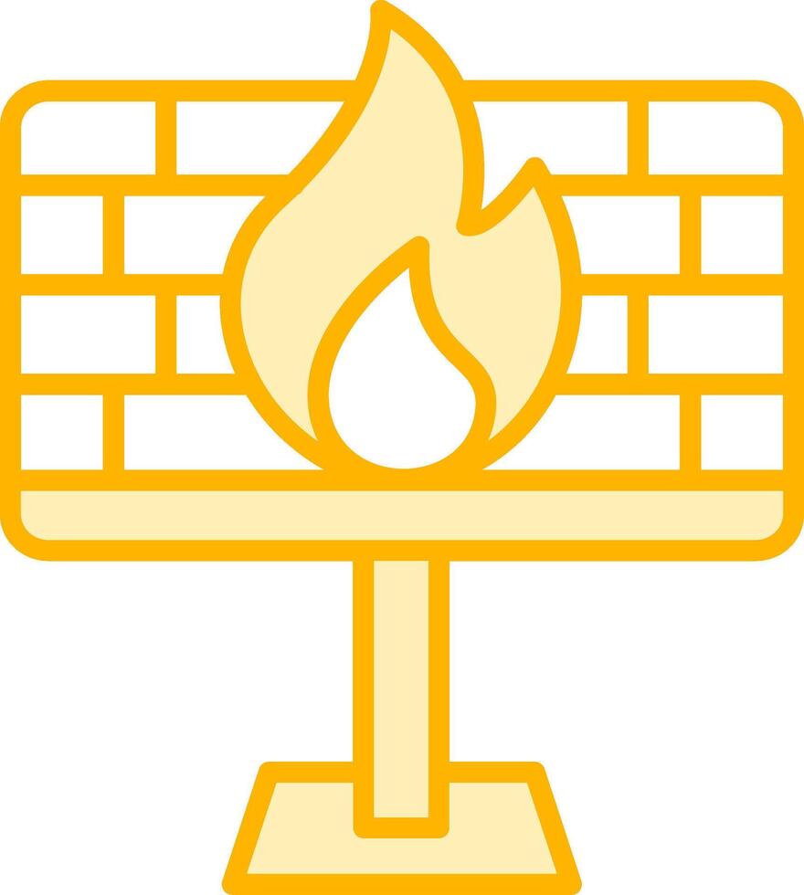 Firewall Vector Icon