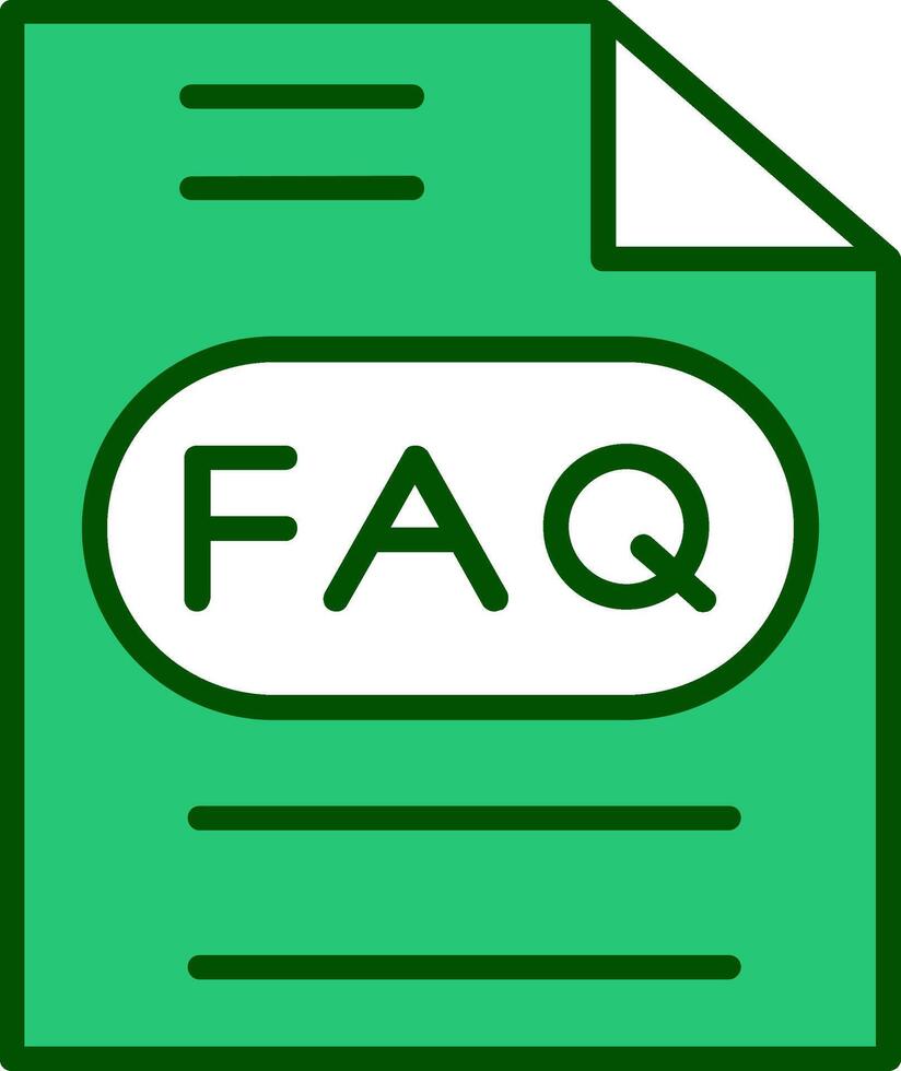 Faq Vector Icon