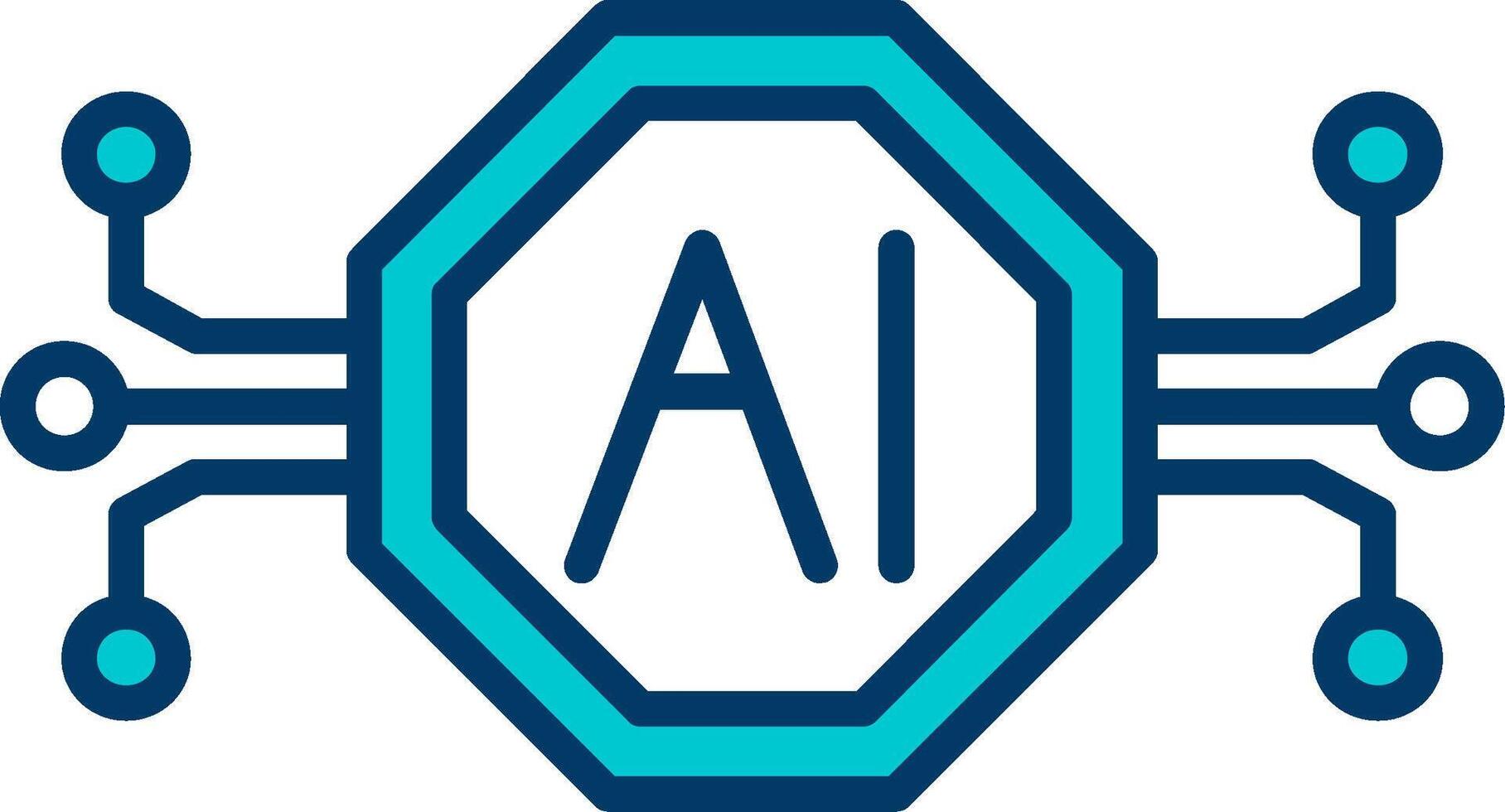 Artificial Intelligence Vector Icon