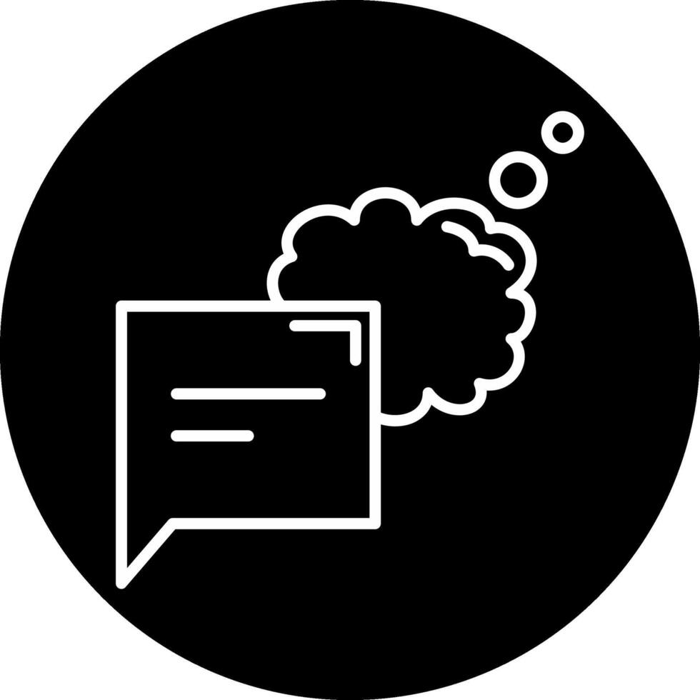 Thinking Vector Icon