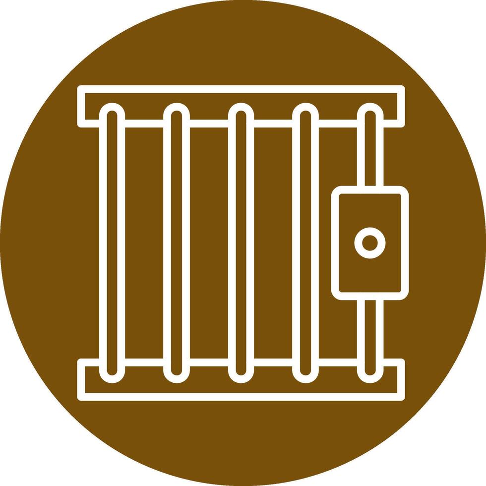 Jailhouse Vector Icon