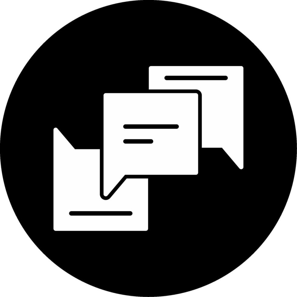 Speech Bubbles Vector Icon