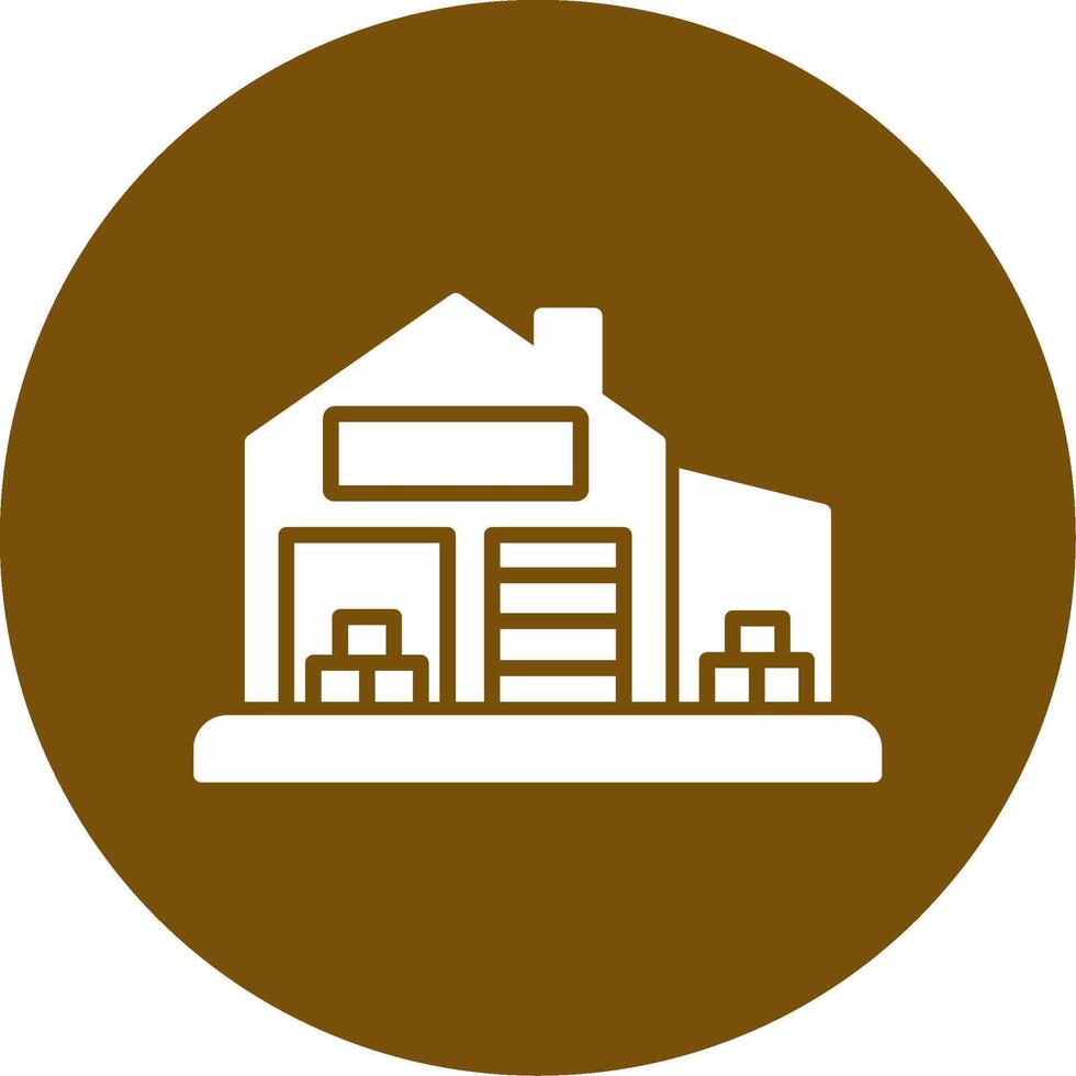 Warehouse Vector Icon