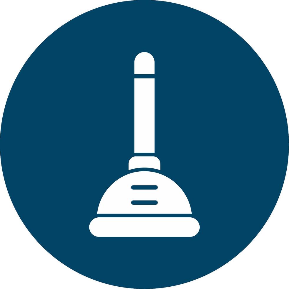 Plunger Vector Icon