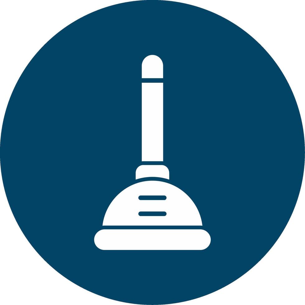 Plunger Vector Icon