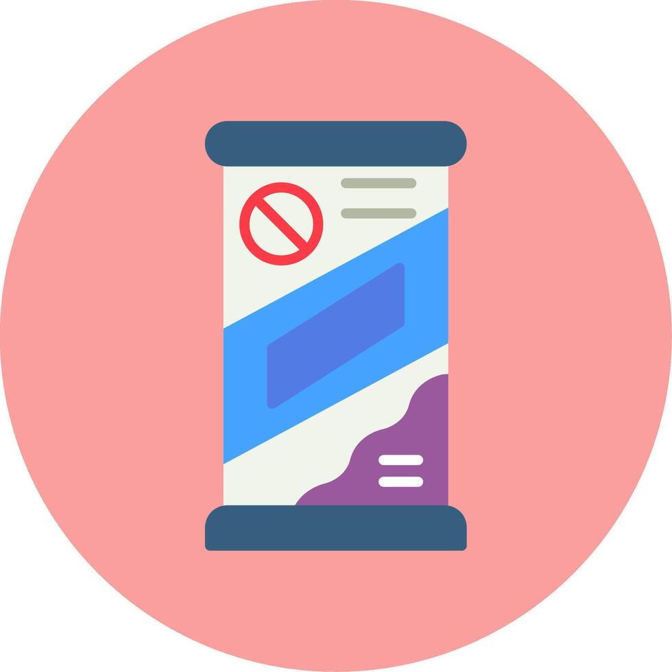 Roll Up Vector Icon