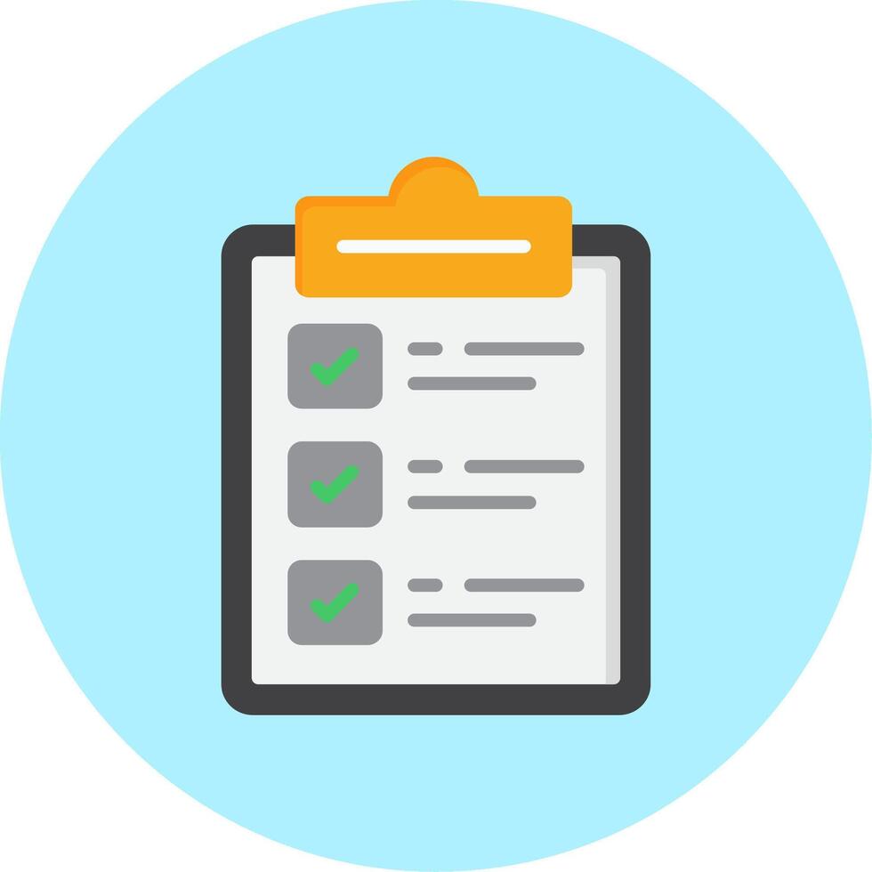 Check List Vector Icon