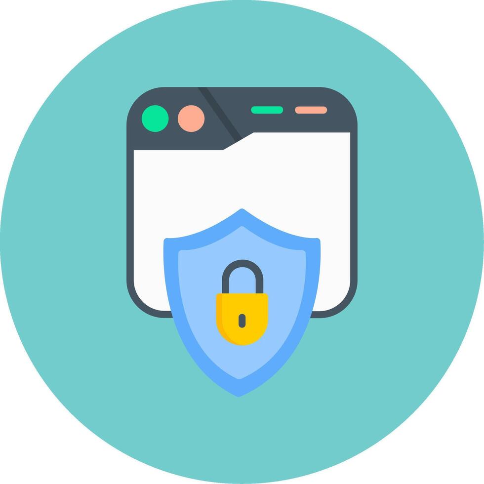 Secured Vector Icon