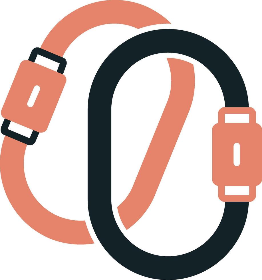 Carabiner Vector Icon