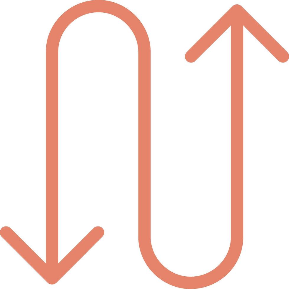 Zigzag Vector Icon