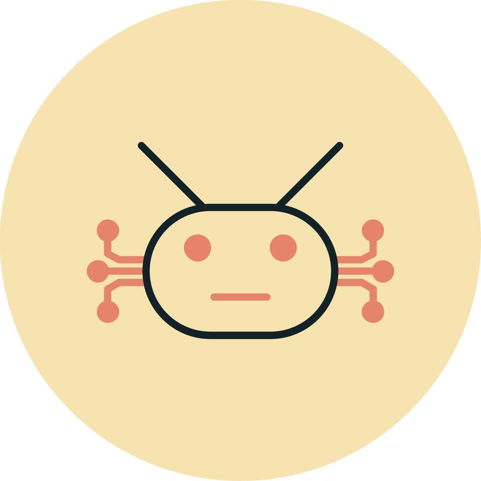 Cyborg Vector Icon