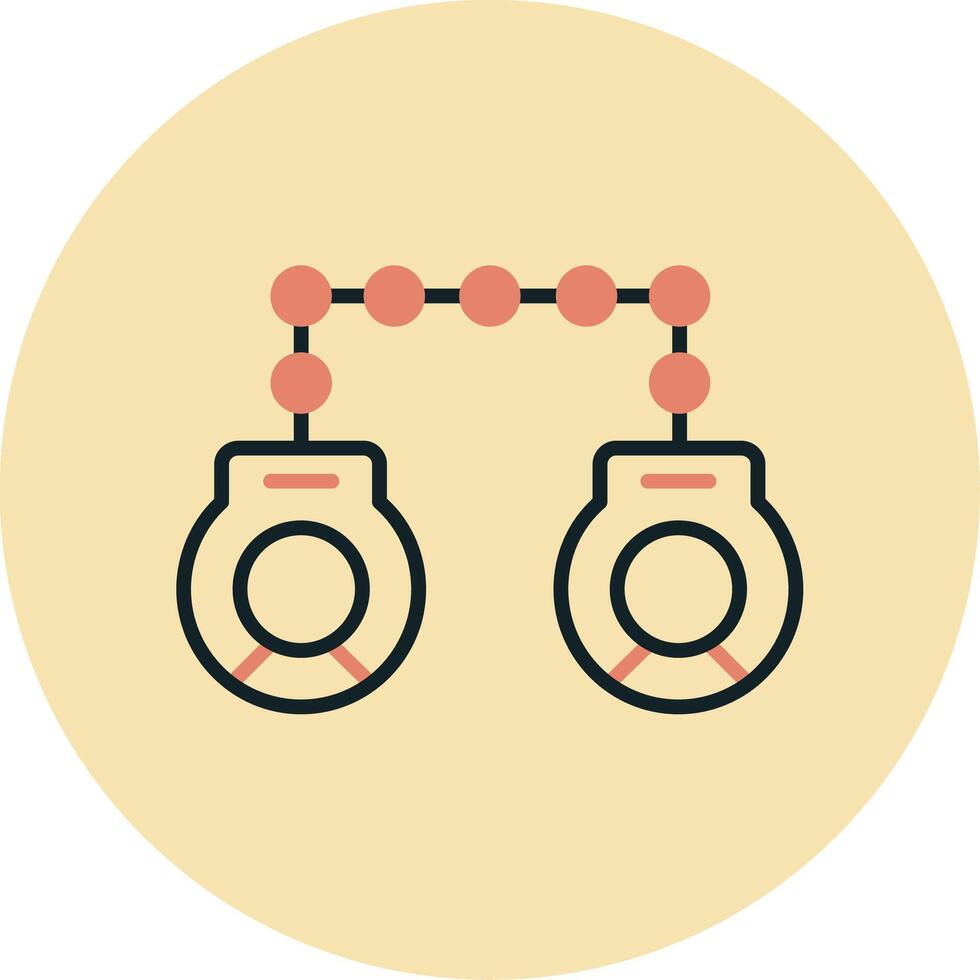 Handcuffs Vector Icon